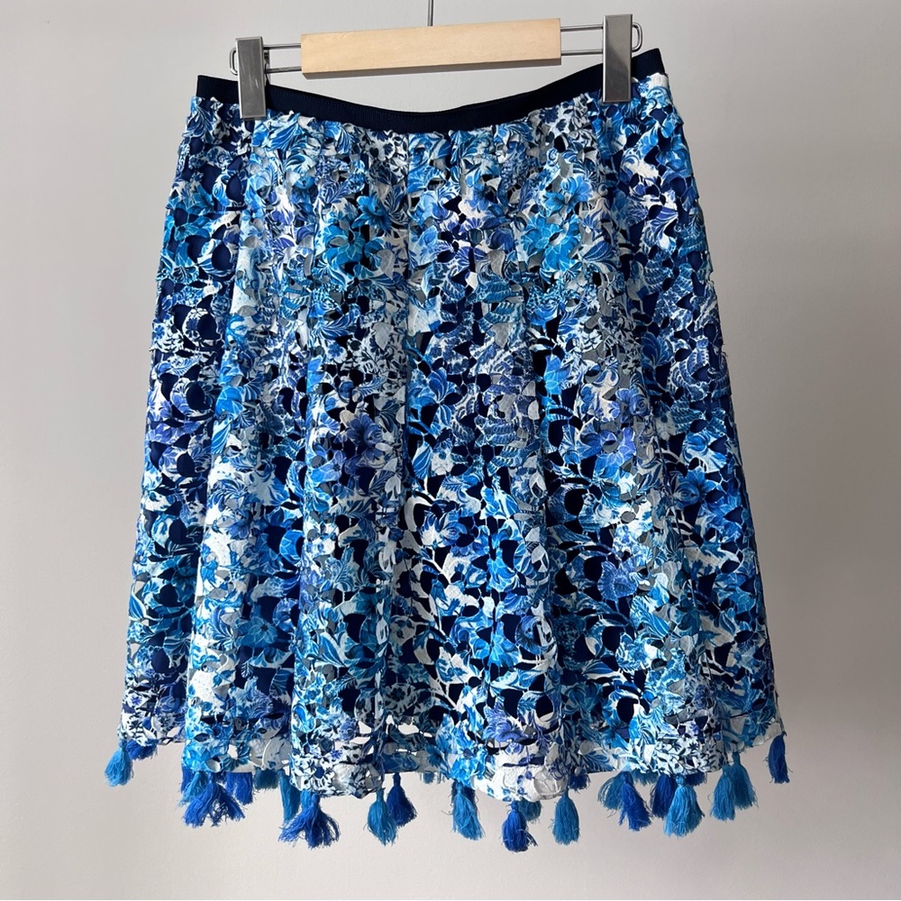 NWT Tahari Blue Skirt